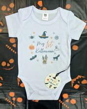 Load image into Gallery viewer, My 1st Halloween / Killieween Baby Vest & Keepsake SET