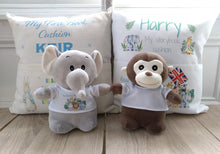 Load image into Gallery viewer, Safari Soft Toy with T-Shirt