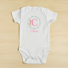 Load image into Gallery viewer, Pink Rabbit Baby Vest - Personalised