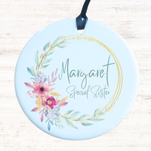 Load image into Gallery viewer, 'Special' Bright Floral Ring Ceramic Keepsake