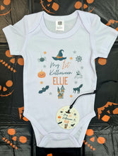 Load image into Gallery viewer, My 1st Halloween / Killieween Baby Vest & Keepsake SET