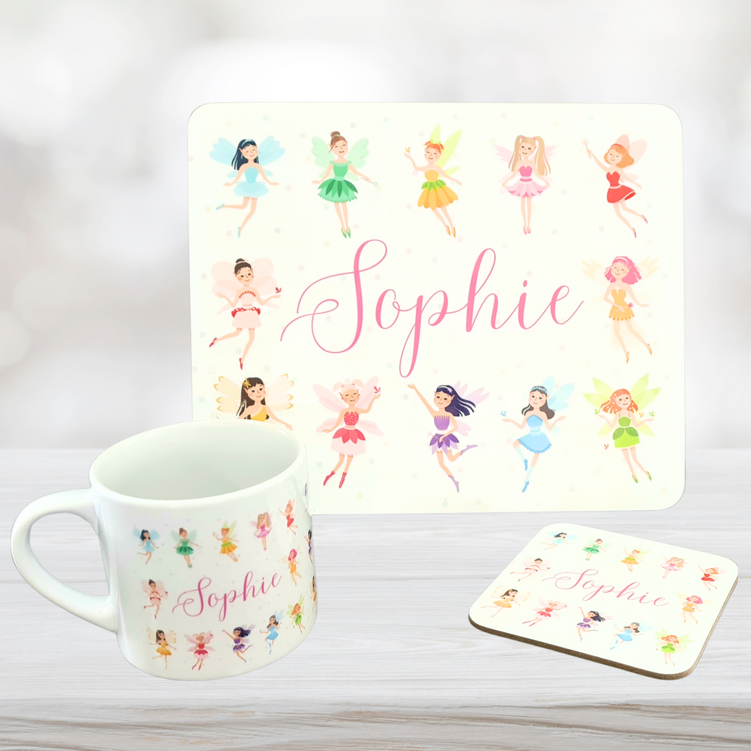 Children's Personalised Tea Set - Fairy Design