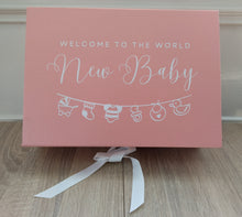 Load image into Gallery viewer, New Baby Gift Box - Pink
