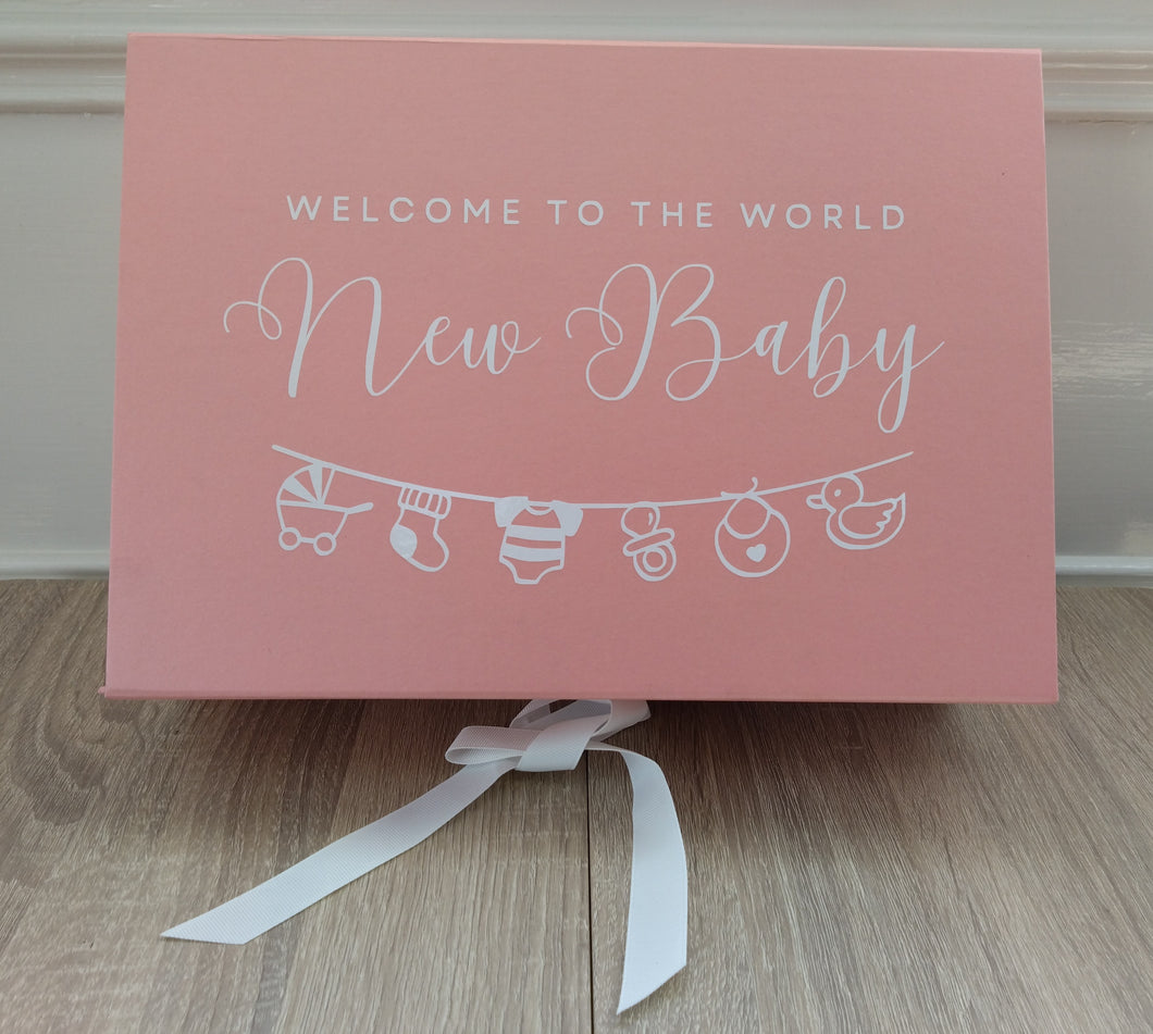 New Baby Gift Box - Pink