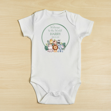 Load image into Gallery viewer, Safari Animal Baby Vest
