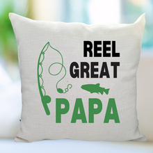 Load image into Gallery viewer, &#39;Reel Great&#39; Fishing Cushion
